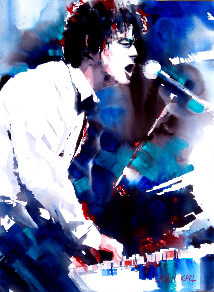 jamie cullum jazz art watercolour kunst seminare salzburg maler art bv berchtoldvilla