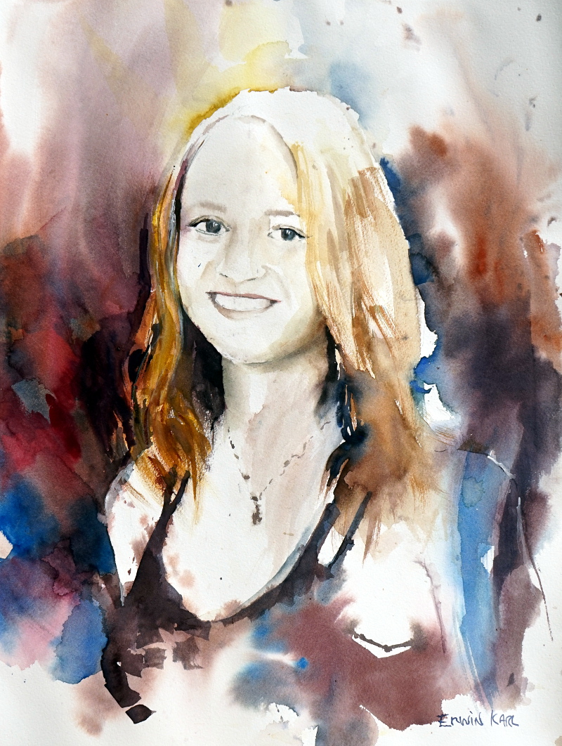 portrait malerei aquarell acryl kunst seminar salzburg